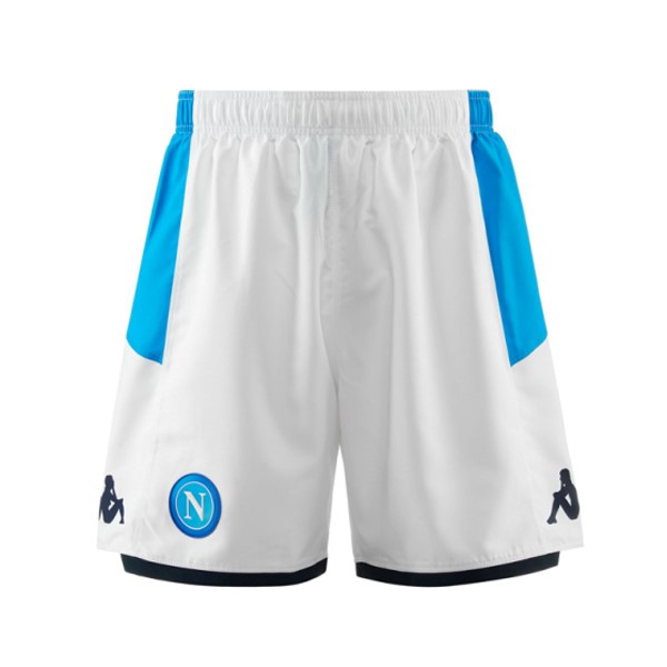 Pantalones Napoli Primera equipación 2019-2020 Blanco Azul